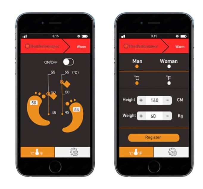 HeatPerformance® app