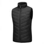 Oppvarmet bodywarmer HeatPerformance® svart – herremodell
