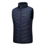 Oppvarmet bodywarmer HeatPerformance® svart – herremodell