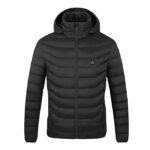 Oppvarmet dunjakke HeatPerformance® sort - damemodell